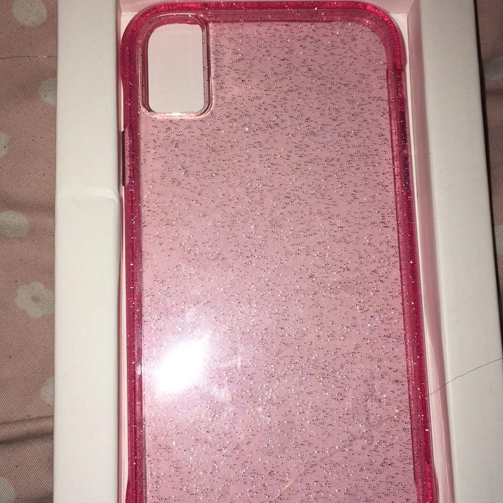 iPhone XR Glitter Case 10 Foot Drop Protection 💗